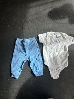 Knit two piece outfit